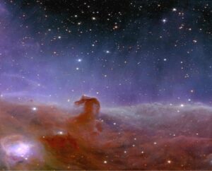 Eucild view of Horsehead nebula. Credit: ESA/Eucild consortium