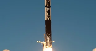 Firefly Aerospace Alpha rocket lifting off in 2021. Credit Firefly Aerospace