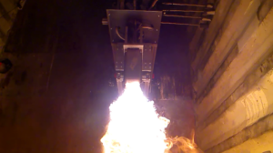 Firing of Polaris engine. Credit Polaris