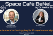 Register Today For Our Space Café BeNeLux by Dr Heike Poignand
