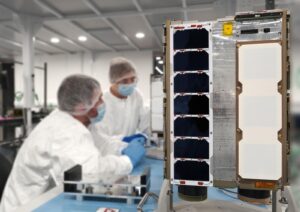 Satellite clean room. Credit Spire Global