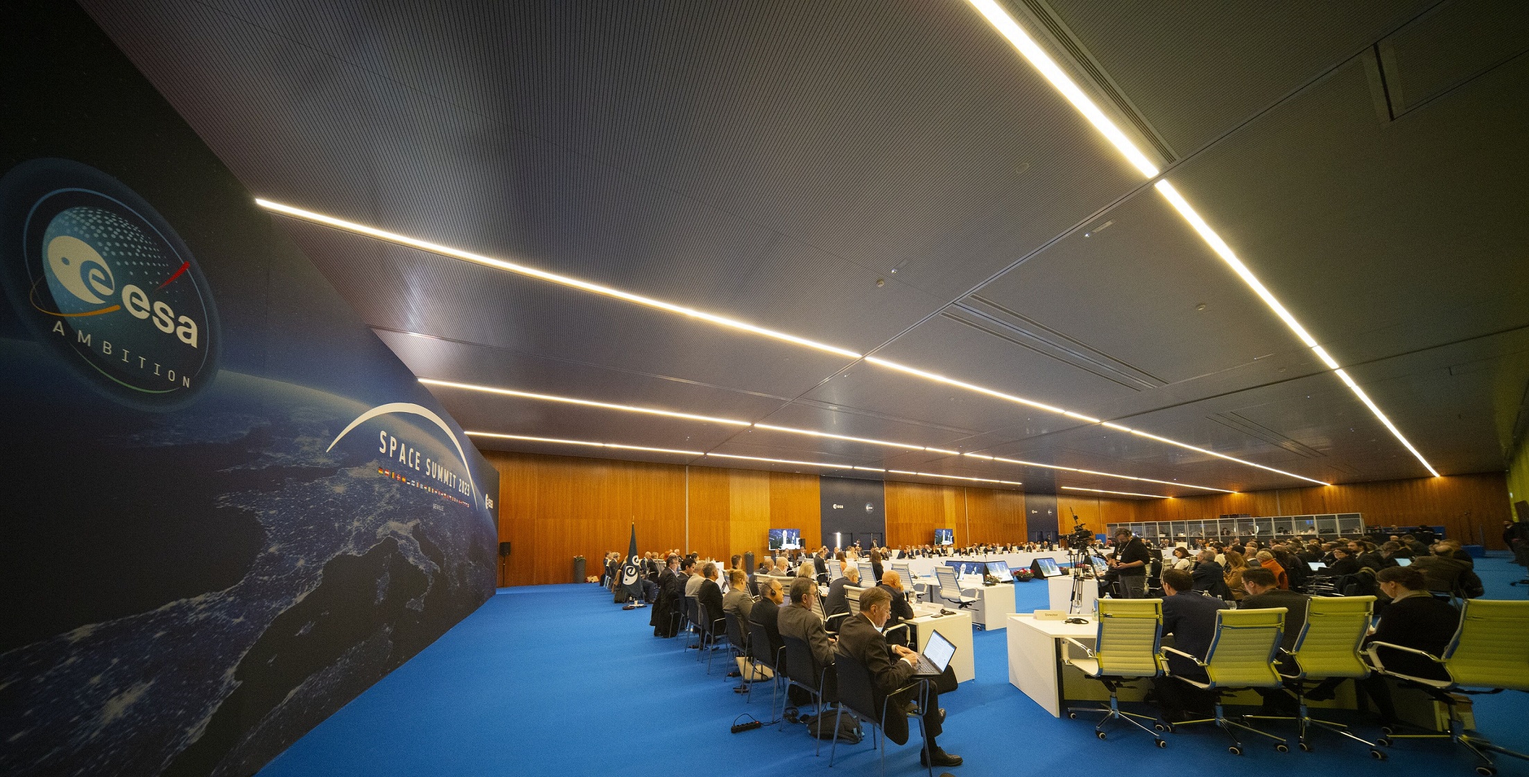 Space Summit 2023-ESA Council at Ministerial Level. Credit ESA