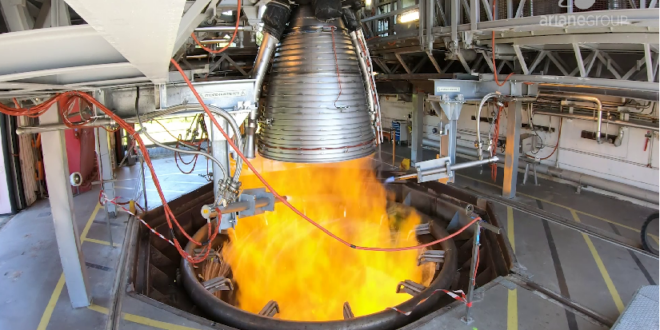 ESA Successfully Conducts Ariane 6 Hot-Fire Test