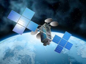 Yahsat Al Yah 1 satellite in orbit image. Credit Yahsat