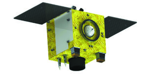 Artist's impression of the MisrSat 2 satellite. Credit Aerospace Donganghong