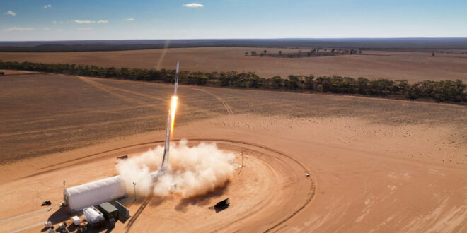 HyImpulse Launches First Rocket From the Koonibba Test Range