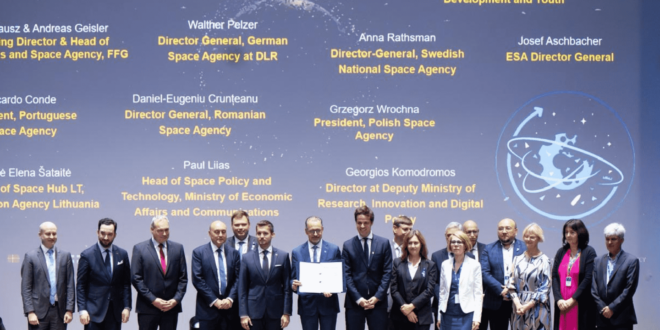 ESA and Twelve Countries Sign the Zero Debris Charter