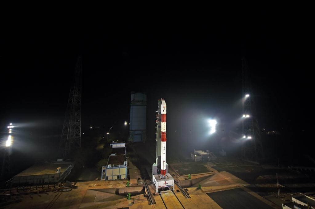 SpaDeX liffoff. Credit: ISRO / Leaf Space
