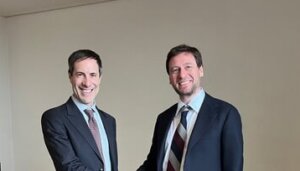 Renato Panesi, Chief Commercial Officer and Founder at D-Orbit, and Phil Chambers, CEO of Orbex
