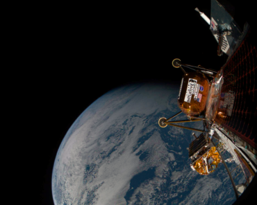 IM-2 Lunar Lander enroute the moon