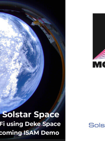 Momentus and Solstar Partner on On-Demand Communications for Space Systems