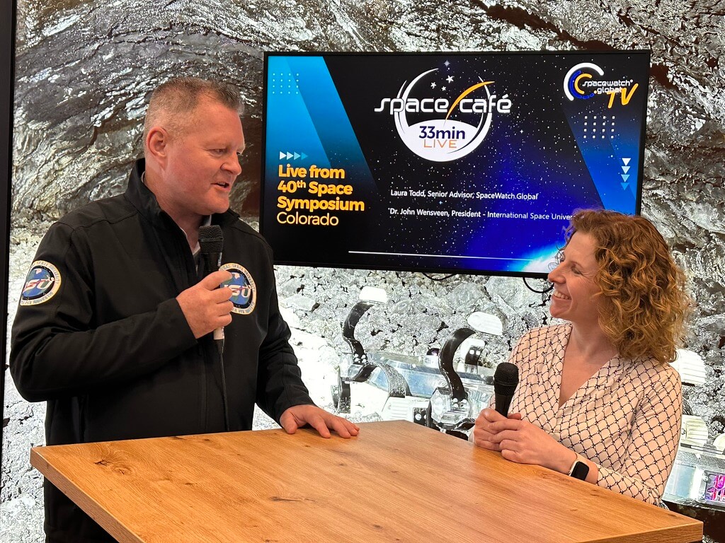 Space Café “33 minutes with Dr. John Wensveen”