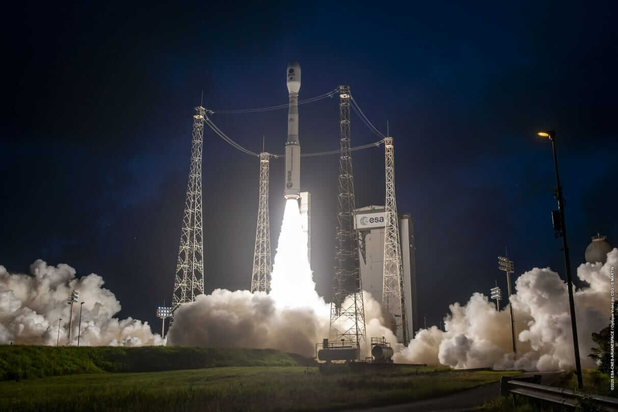 ESA Launches Biomass Forest Measurement Satellite aboard Vega-C