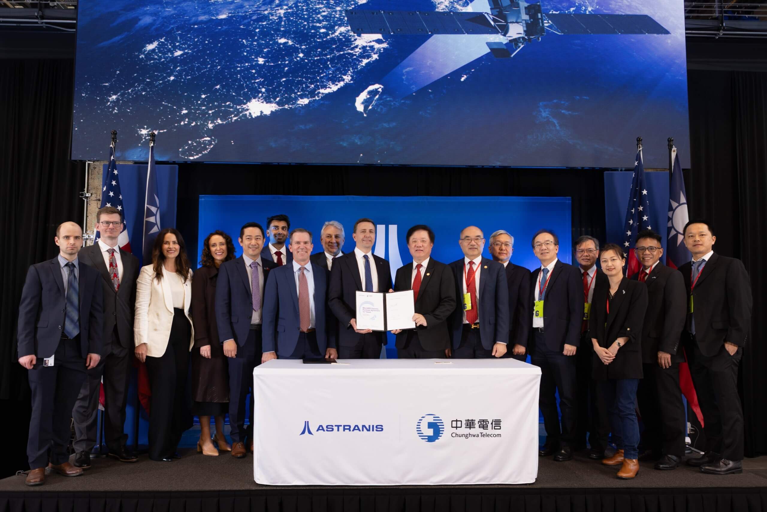 Chunghwa Telecom and Astranis to Launch Taiwan’s First Dedicated Satellite