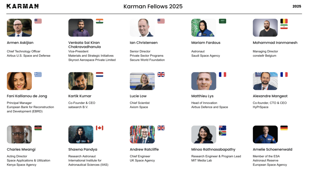 The Karman Project Announces the 2025 Karman Fellows