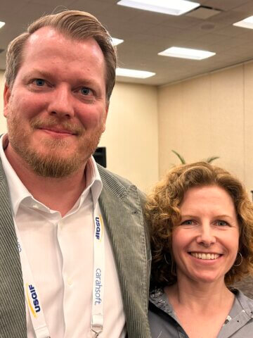 Chad Anderson and Laura Todd