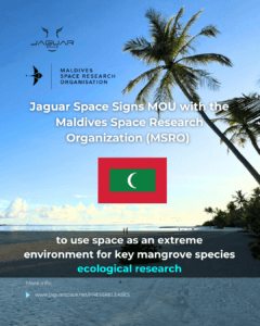 Jaguar Space and MSRO Sign MOU for Space-Based Research on Marine Ecosystems