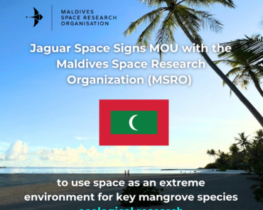 Jaguar Space and MSRO Sign MOU for Space-Based Research on Marine Ecosystems