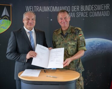 German Space Agency and Bundeswehr to Jointly Use Space Situational Data at Uedem