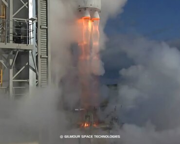 Gilmour Space Conducts First Launch Test of its Eris Rocket , TestFlight1