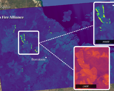 Northern Territory Australia; Credit: Muon Space and Earth Fire Alliance.