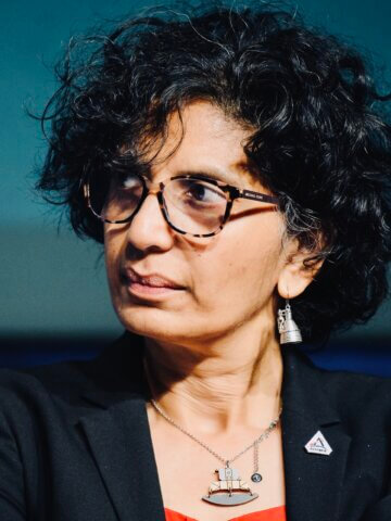 Dr. Bhavya Lal, associate administrator for technology, policy, and strategy at NASA Headquarters is seen during a NASA briefing on the Artemis I Moon mission, Wednesday, Aug. 3, 2022, at the Mary W. Jackson NASA Headquarters building in Washington. NASA’s Artemis I mission is the first integrated test of the agency’s deep space exploration systems: the Orion spacecraft, Space Launch System rocket, and supporting ground systems. Launch of the uncrewed flight test is targeted for no earlier than Monday, Aug. 29. Photo Credit: (NASA/Bill Ingalls)