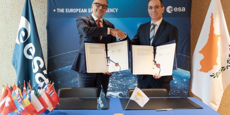 Cyprus Joins European Space Agency as an Associate Member