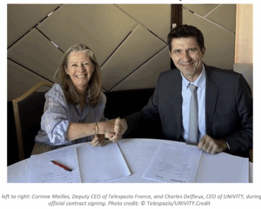 UNIVITY and Telespazio France Partner for Universal and Accessible Space Connectivity