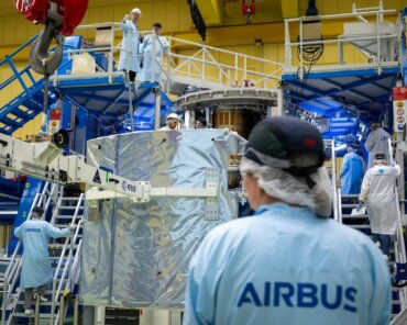 Airbus Prepares to Ship the Fourth European Service Module for Artemis IV Mission