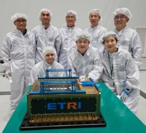 Alén Space Delivers ETRISat to South Korea's ETRI for Launch from the Naro Space Center