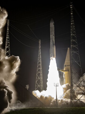Ariane 6 Launches Galileo L14 Satellites For ESA, EUSPA and the European Commission