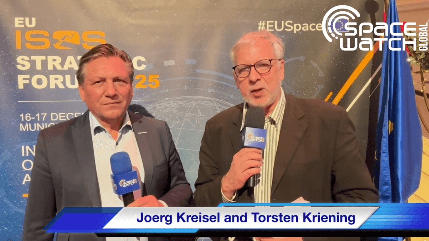 EU ISOS 2025 – Europe Gears Up for In-Orbit Services: Global Rules of the Road with Joerg Kreisel