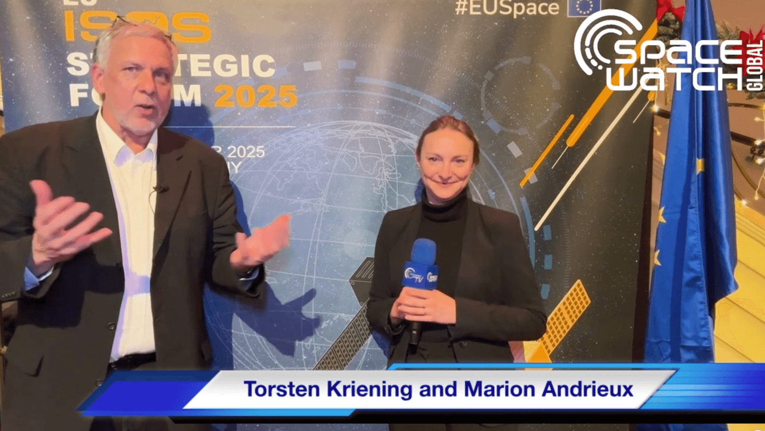 EU ISOS 2025 – Eyes & Guardians in GEO: Europe’s Move into In-Orbit Services with Marion Andrieux