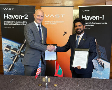 Vast and the MSRO Sign MoU to Engage the Republic of Maldives' Space Industry