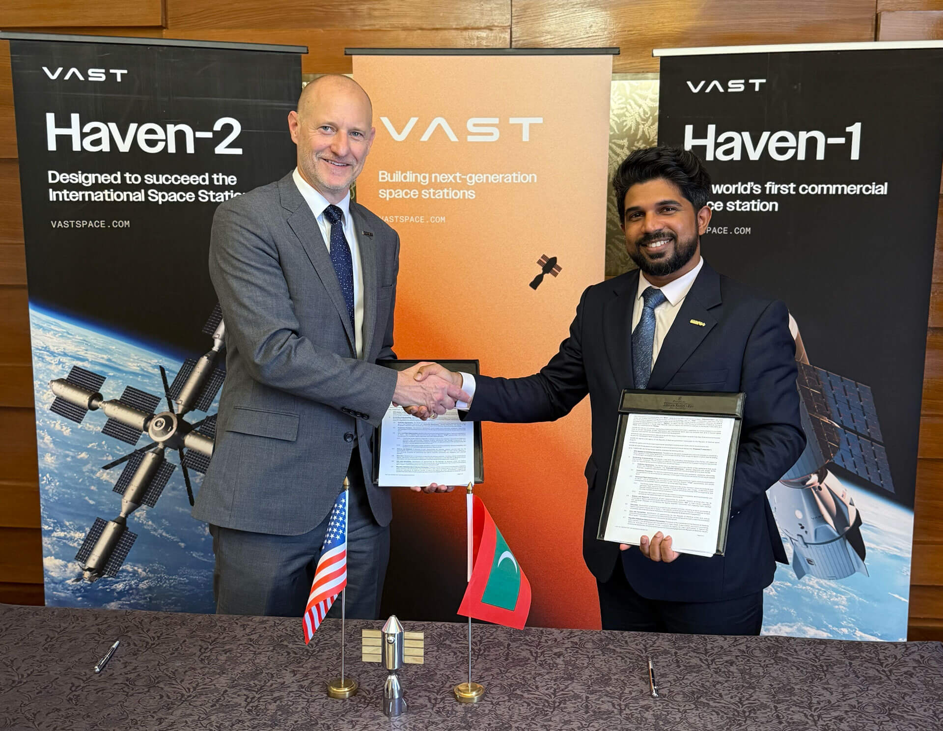 Vast and the MSRO Sign MoU to Engage the Republic of Maldives’ Space Industry