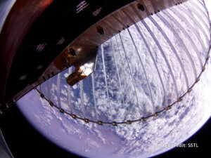 Oxford Space Systems and SSTL Deploy 'Wrapped Rib Antenna' on CarbSAR In-Orbit Demonstration Mission