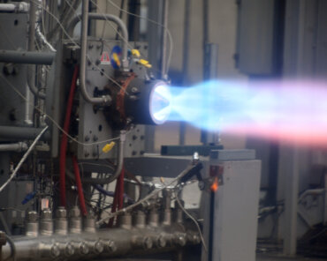 Astrobotic Completes Successful Hot-Fire Test of its Chakram Rotating Detonation Rocket Engine