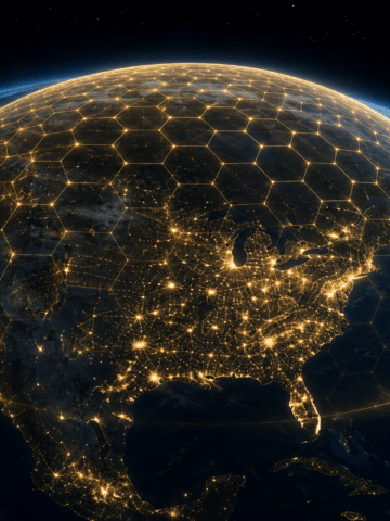 Golden Dome Missile Defense, Image AI generated