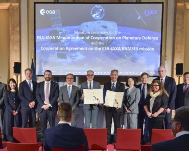 ESA and JAXA Sign Dedicated Collaboration Agreement for 2028's Ramses Mission to Asteroid Apophis