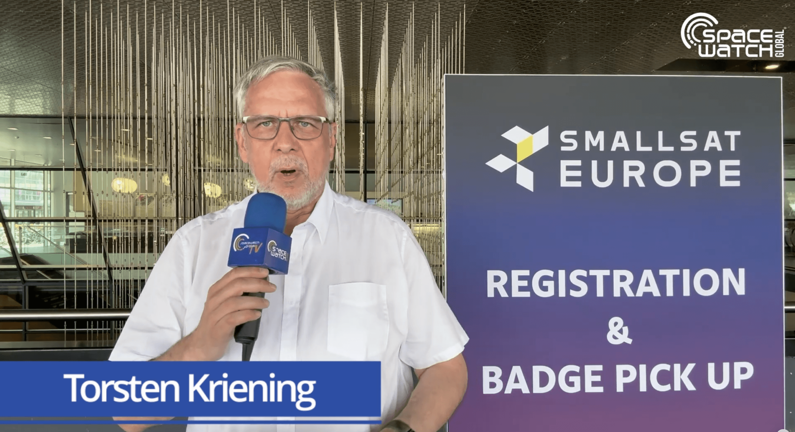 SmallSat Europe Amsterdam - Will Europe's Industrial Base Succeed?Watch.GLOBAL