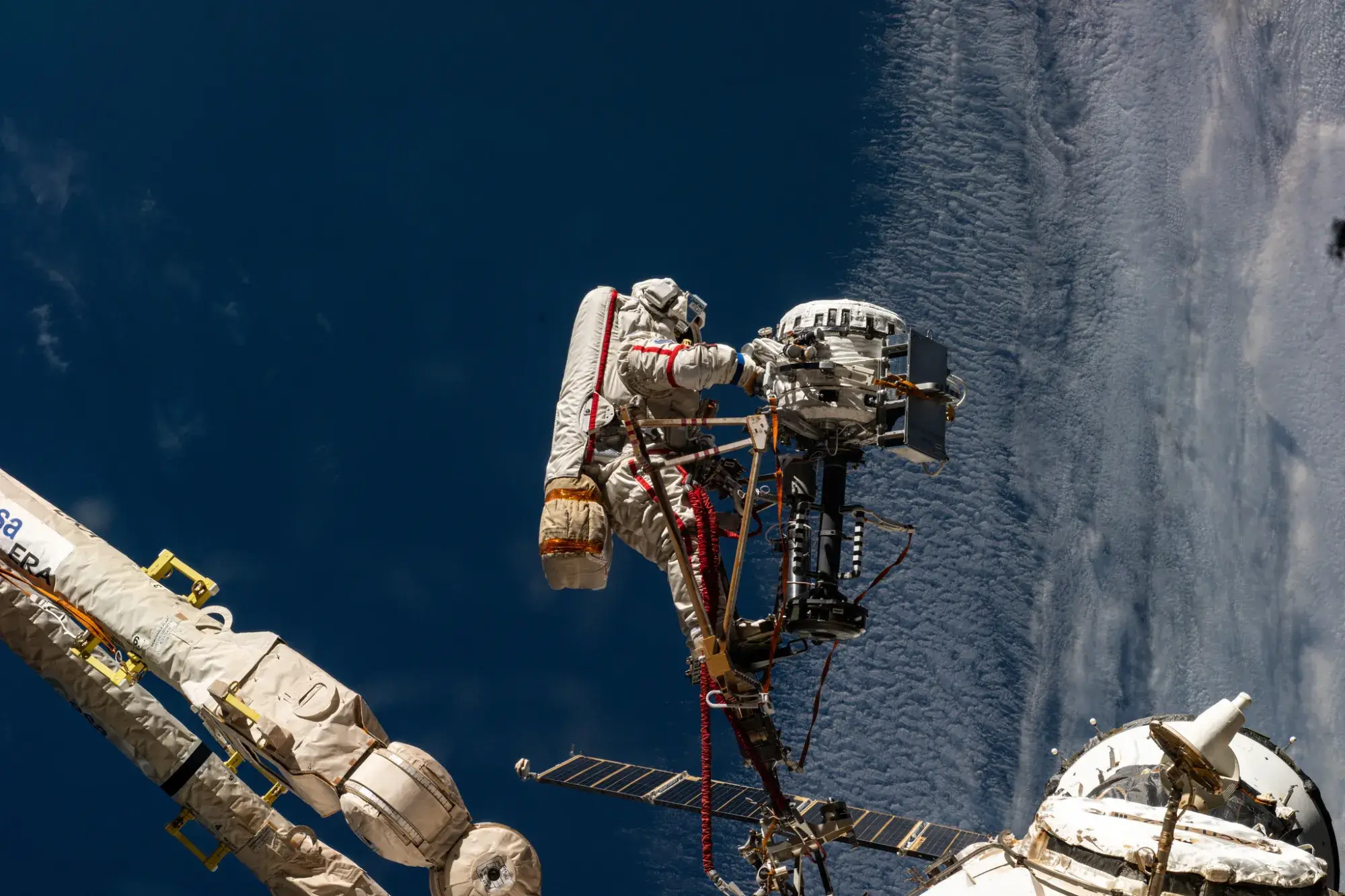 NASA Sets Coverage for Expedition 74's Roscosmos Spacewalk Outside Space Station