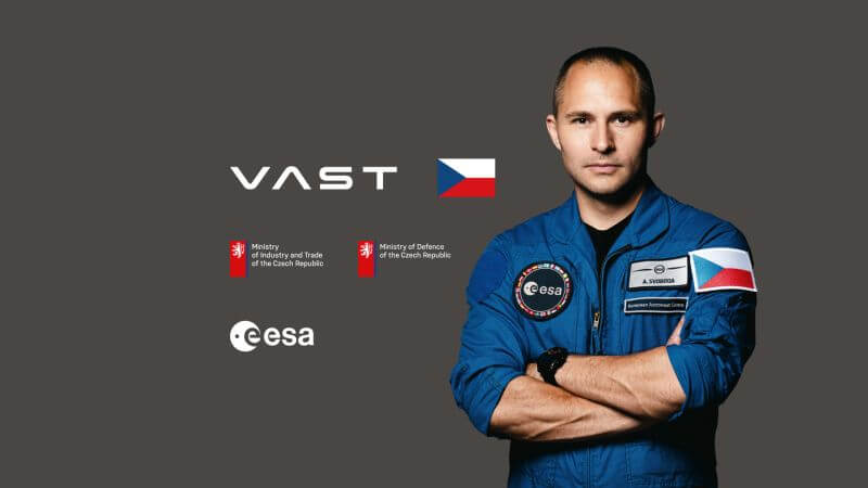 ESA Reaches Agreement with Vast to Fly Czech's Aleš Svoboda on First Private Astronaut Mission to the ISS