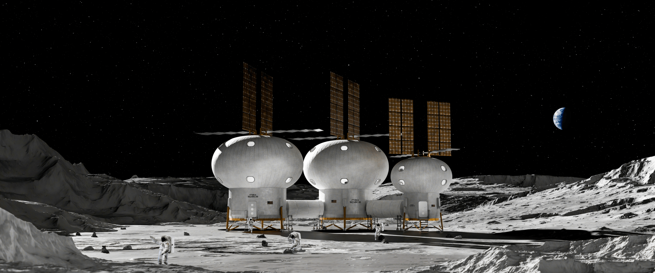 Max Space Wins NASA Funding to Advance Expandable Lunar Habitat Technology for Permanent Lunar Presence