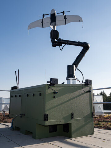 Designed for squad- and team-level operations, the Twister drone provides real-time intelligence, surveillance, and reconnaissance capabilities to support rapid decision-making in the field. Credit: Quantum Systems