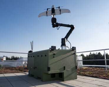 Designed for squad- and team-level operations, the Twister drone provides real-time intelligence, surveillance, and reconnaissance capabilities to support rapid decision-making in the field. Credit: Quantum Systems