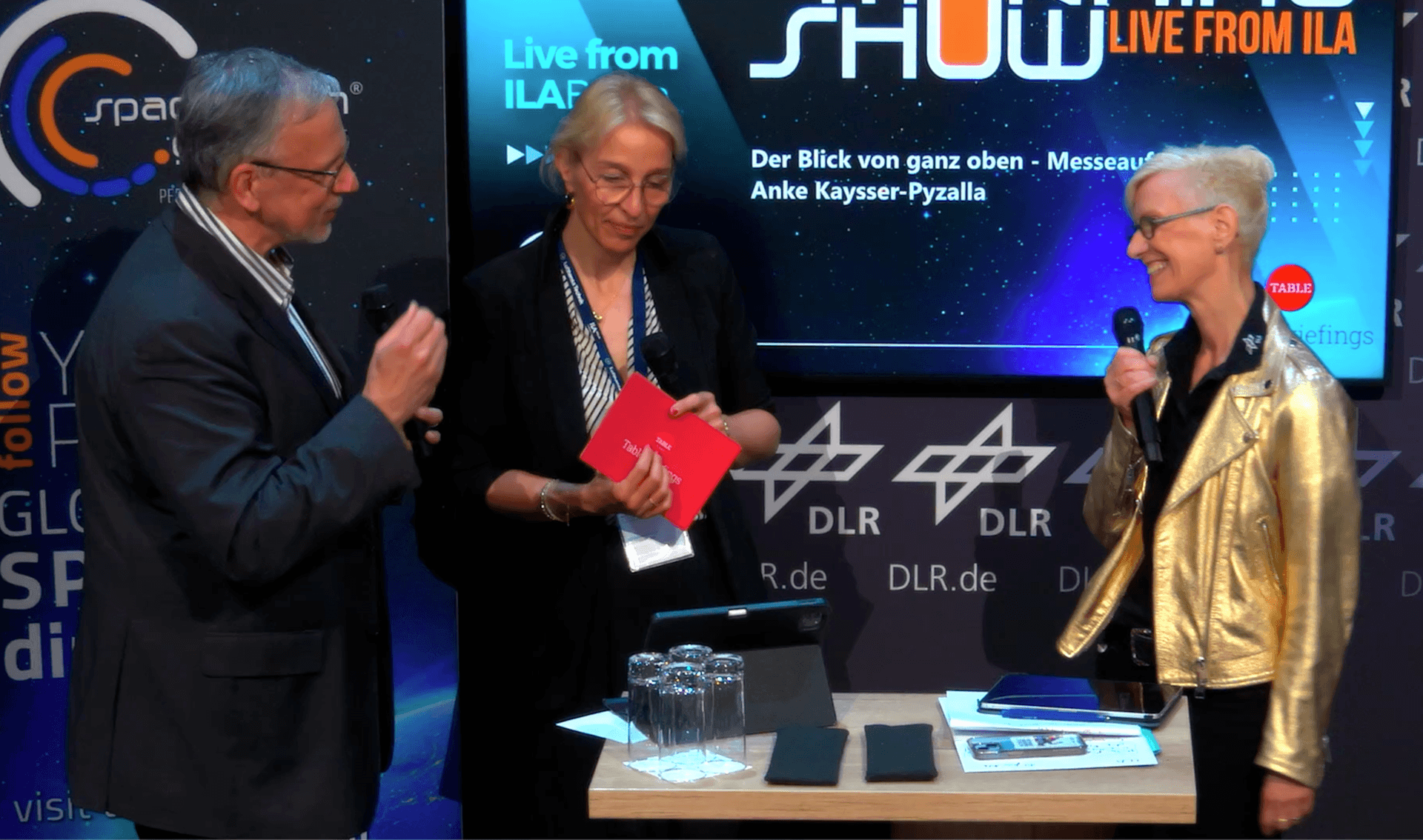 ILA 2026 – Morning Show – Day 1 – “An ILA Like No Other” – DLR Chairwoman Prof Anke Kaysser-Pyzalla