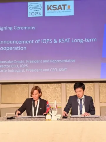 KSAT and iQPS Deepen Long-Term Alliance to Accelerate the 'QPS-SAR' Project for Near Real Time EO Data
