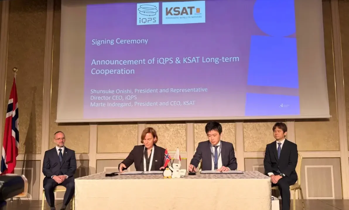KSAT and iQPS Deepen Long-Term Alliance to Accelerate the ‘QPS-SAR’ Project for Near Real Time EO Data