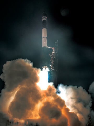 VICTUS NOX during Liftoff. Credit: Firefly Aerospace