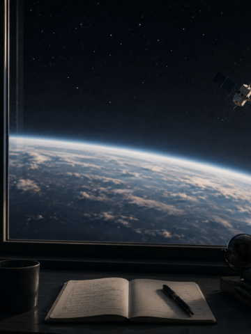 A new perspective on the space sector begins by looking beyond rockets and missions. Space, Unromanced explores the people, structures, assumptions, and power dynamics that shape who gets to participate in humanity's future in space. Credit: SpaceWatch.Global/AI